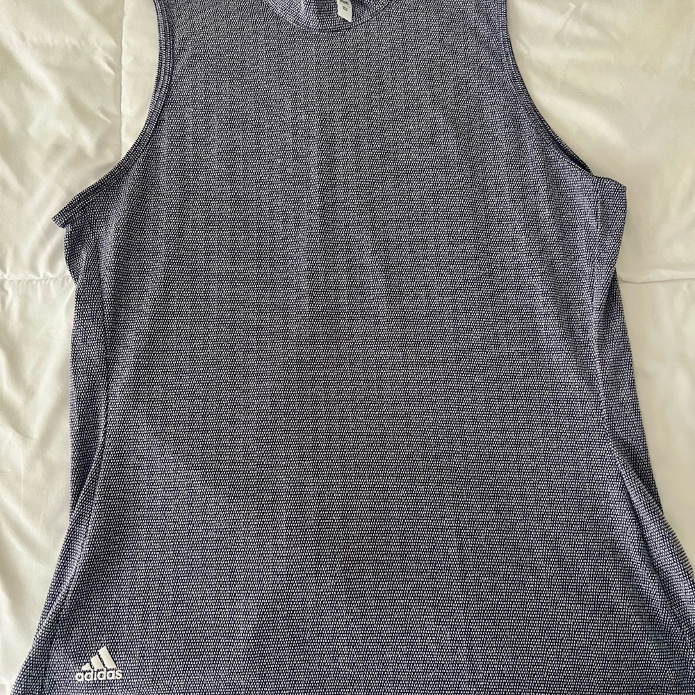 Adidas Navy Sleeveless Athletic Top